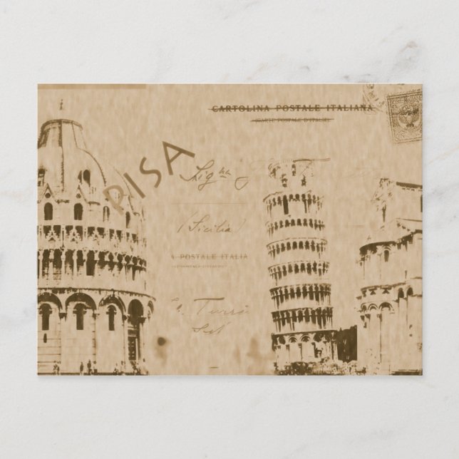 Pisa postcard (Front)