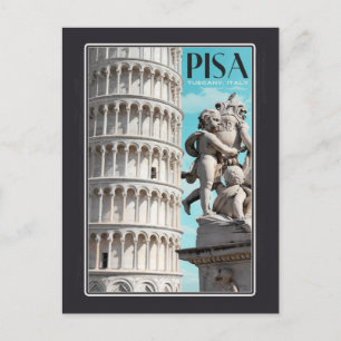 Pisa - The Leaning Tower Postcard