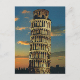 Pisa, The Leaning Tower Postcard