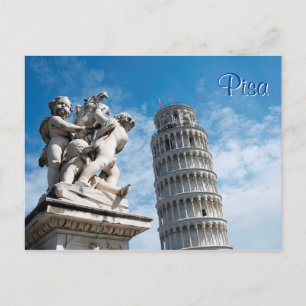 Pisa Tower Postcard