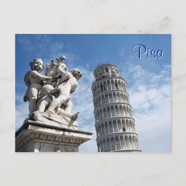 Pisa Tower Postcard (Front)