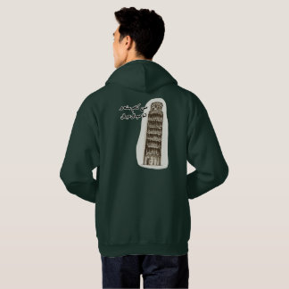 Pisa tower with arabic phrase hoodie