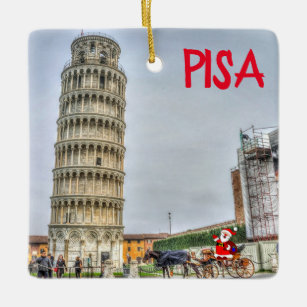 Pisa Tuscany Christmas Ornament