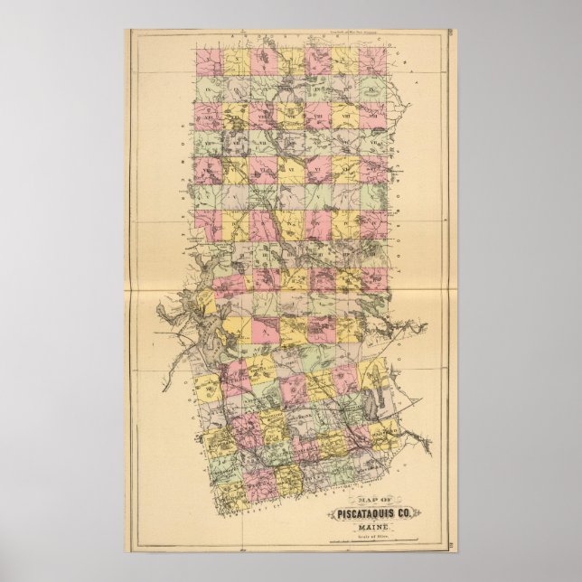 Piscataquis Co, Maine Poster (Front)