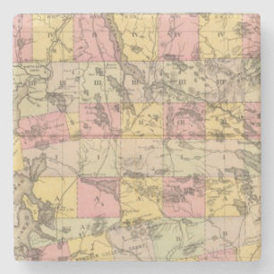 Piscataquis Co, Maine Stone Coaster