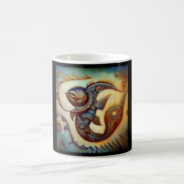 Pisces 2 coffee mug (Center)