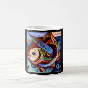 Pisces 8 coffee mug