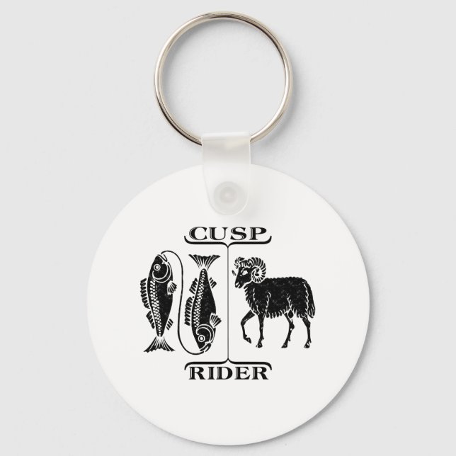 Pisces/Aries Key Ring (Front)