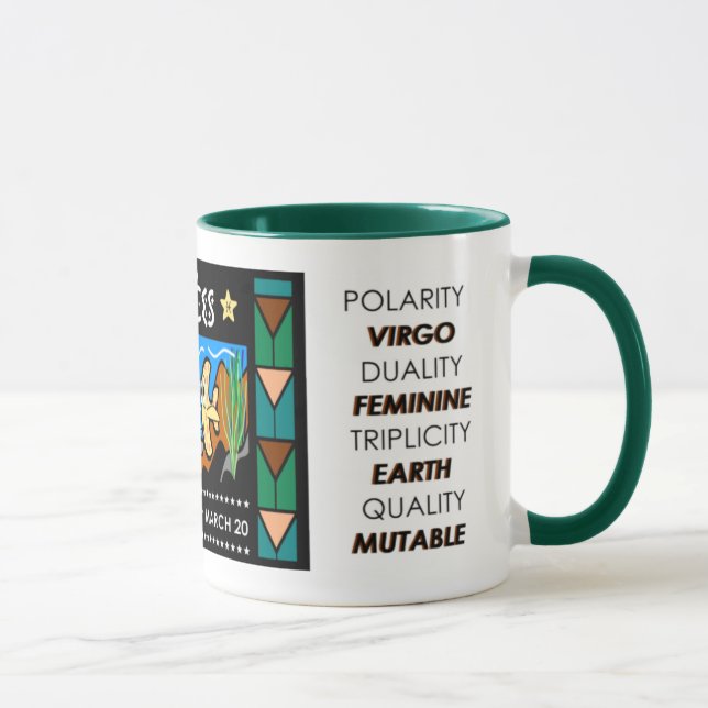 PISCES ASTROLOGICAL PROFILE MUG (Right)
