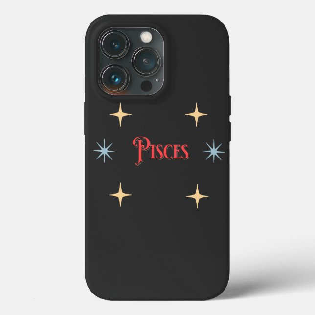 Pisces Astrological Sign Case-Mate iPhone Case (Back)