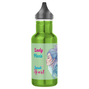 Pisces Astrology Horoscope Fitness Gift for Women 532 Ml Water Bottle