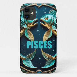 Pisces astrology sign iPhone 11 case