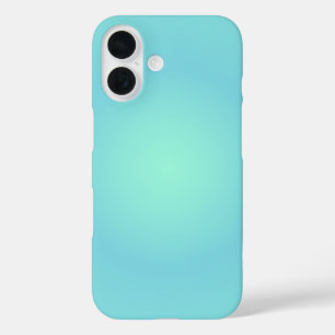Pisces Aura Gradient Zodiac, Green Gradient iPhone 16 Case
