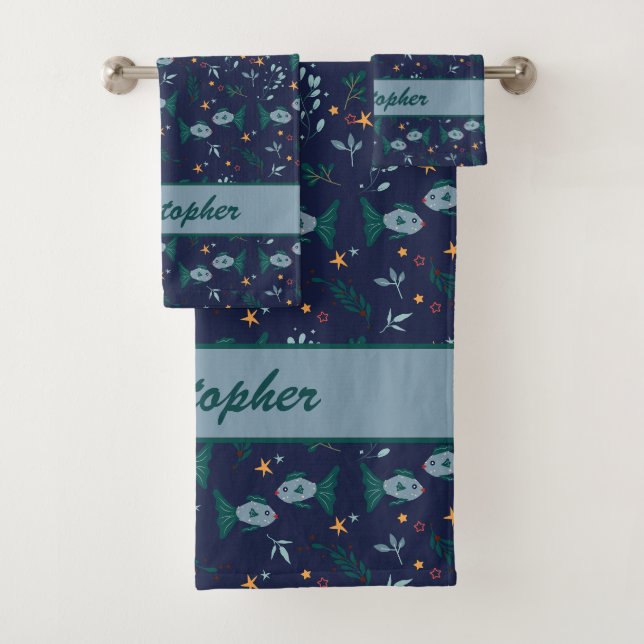 Pisces Baby | Dreamy Towels for Your Little Fish (Insitu)
