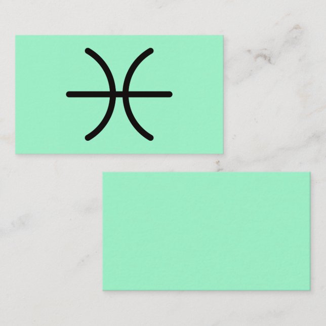 Pisces Business Card (Front/Back)