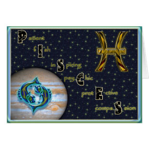 PISCES CARD