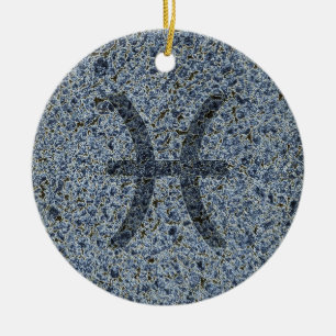 pisces ceramic tree decoration