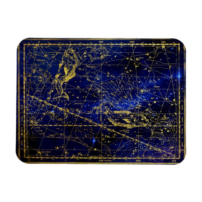 pisces constellation magnet (Horizontal)