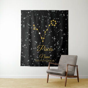 Pisces Constellation Tapestry