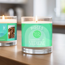 Pisces Custom Birthday Zodiac - Modern Design