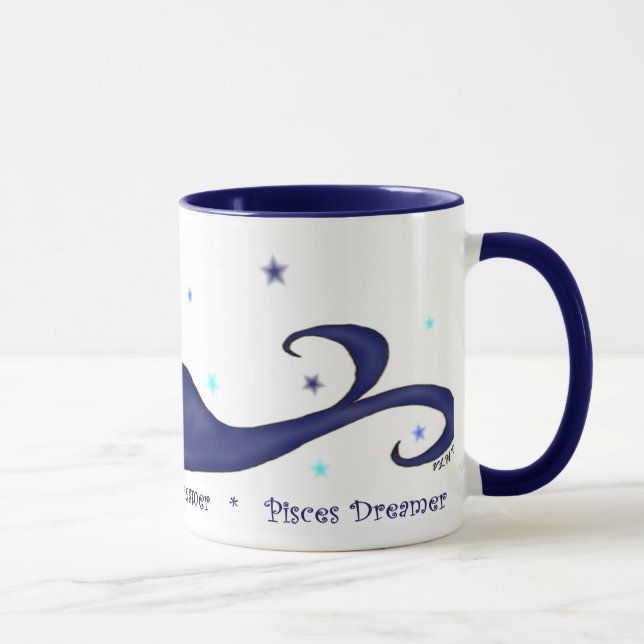 Pisces Dreamer Mug (Right)