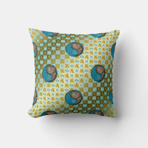 Pisces & Earth Dragon Cushion