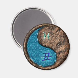 Pisces & Earth Ox Magnet