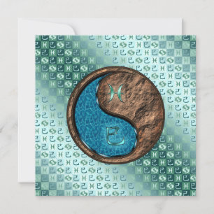 Pisces & Earth Snake Card