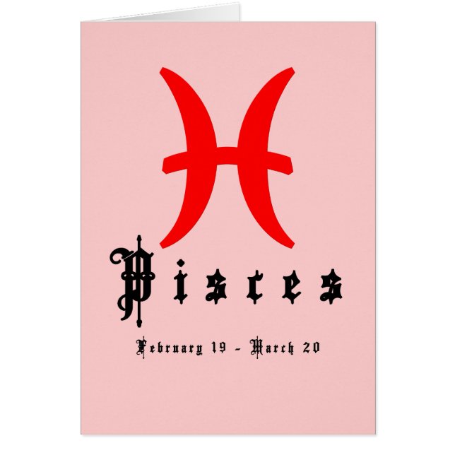 Pisces february 19 - march 20 (Front)