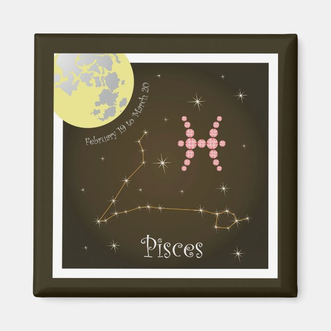 Pisces February 19 to March 20 Magnet (Front)