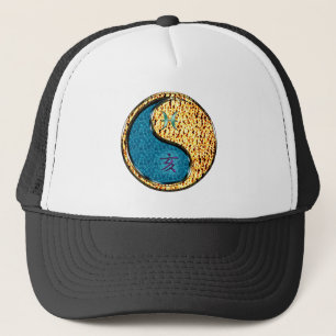 Pisces & Fire Boar Trucker Hat