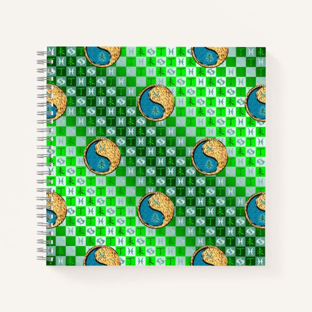 Pisces & Fire Goat Notebook (Front)
