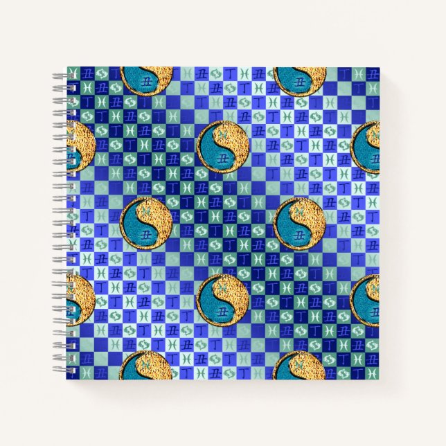 Pisces & Fire Ox Notebook (Front)