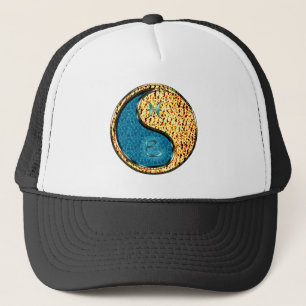 Pisces & Fire Snake Trucker Hat