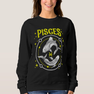 Pisces Fish Horoscope Zodiac Sign Sweatshirt