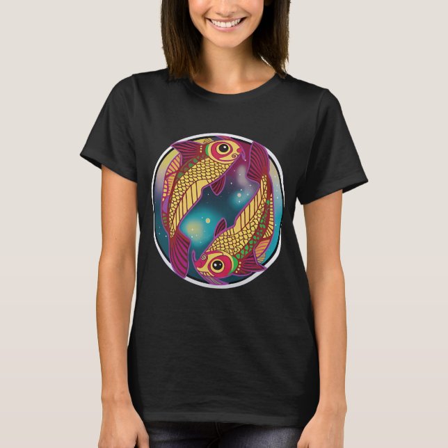 Pisces fish T-Shirt (Front)