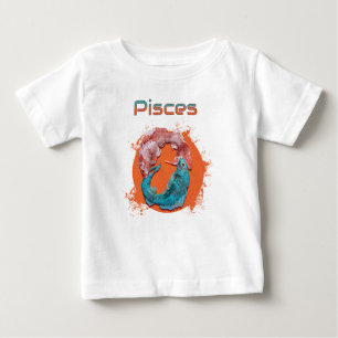 Pisces Fish Zodiac Horoscope Water Astrology Sign  Baby T-Shirt
