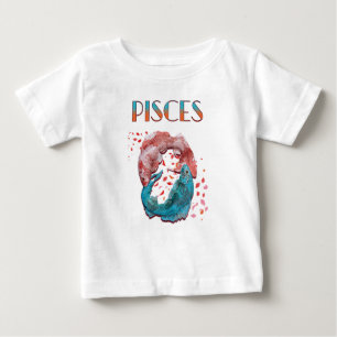 Pisces Fish Zodiac Horoscope Water Astrology Sign  Baby T-Shirt