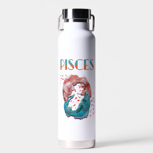 Pisces Fish Zodiac Horoscope Water Astrology Sign  Bottle
