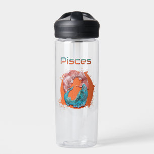 Pisces Fish Zodiac Horoscope Water Astrology Sign Bottle