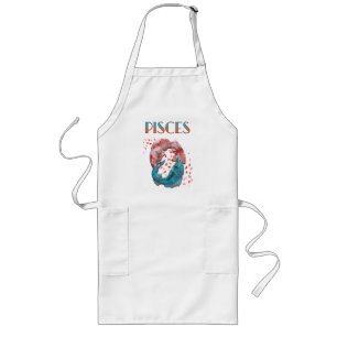 Pisces Fish Zodiac Horoscope Water Astrology Sign Long Apron