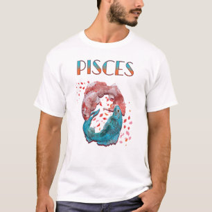 Pisces Fish Zodiac Horoscope Water Astrology Sign T-Shirt