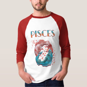 Pisces Fish Zodiac Horoscope Water Astrology Sign T-Shirt