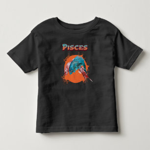 Pisces Fish Zodiac Horoscope Water Astrology Sign  Toddler T-Shirt