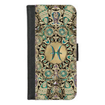 Pisces Gold Lace Mandala
