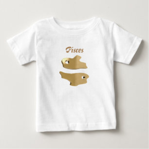 Pisces golden sign baby T-Shirt