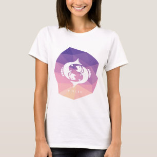 Pisces horoscope sign geometric T-Shirt