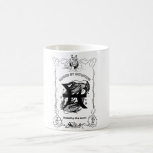 Pisces Intuition Celestial Design Coffee Mug