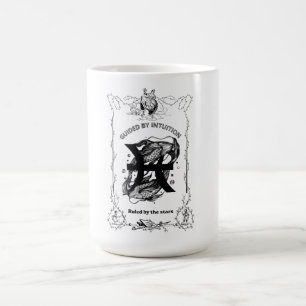 Pisces Intuition Celestial Design Coffee Mug