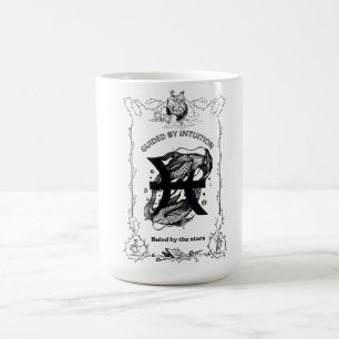 Pisces Intuition Celestial Design Coffee Mug